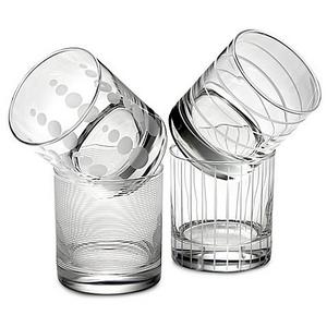 Nevaeh White by Fitz and Floyd - Mikasa® Cheers Double Old Fashioned Glasses (Set of 4)