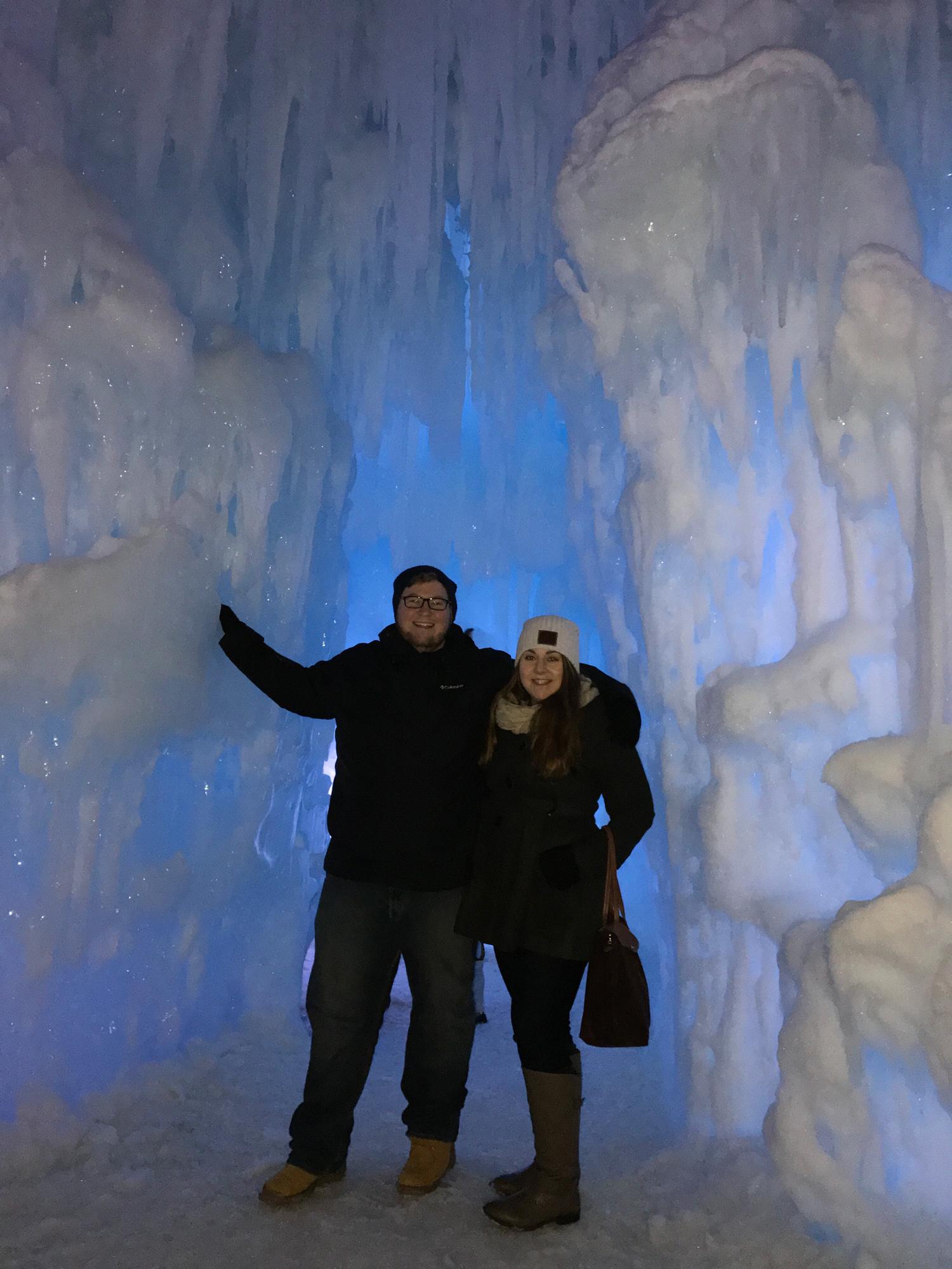 At the ice castles again!