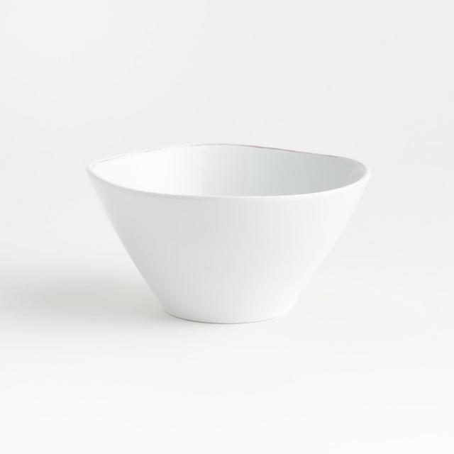 Marin White Melamine Bowl