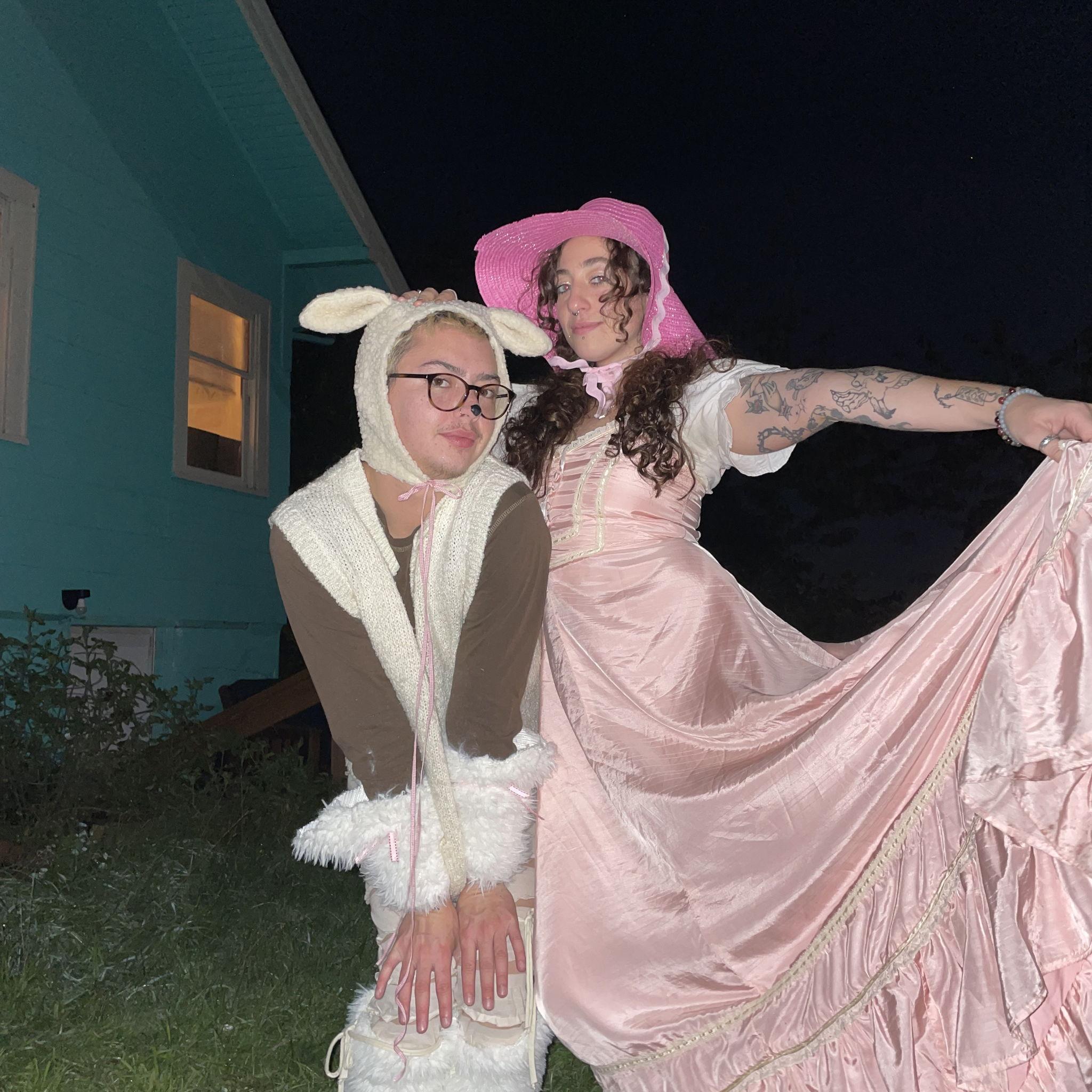 Bo peep and her lamb