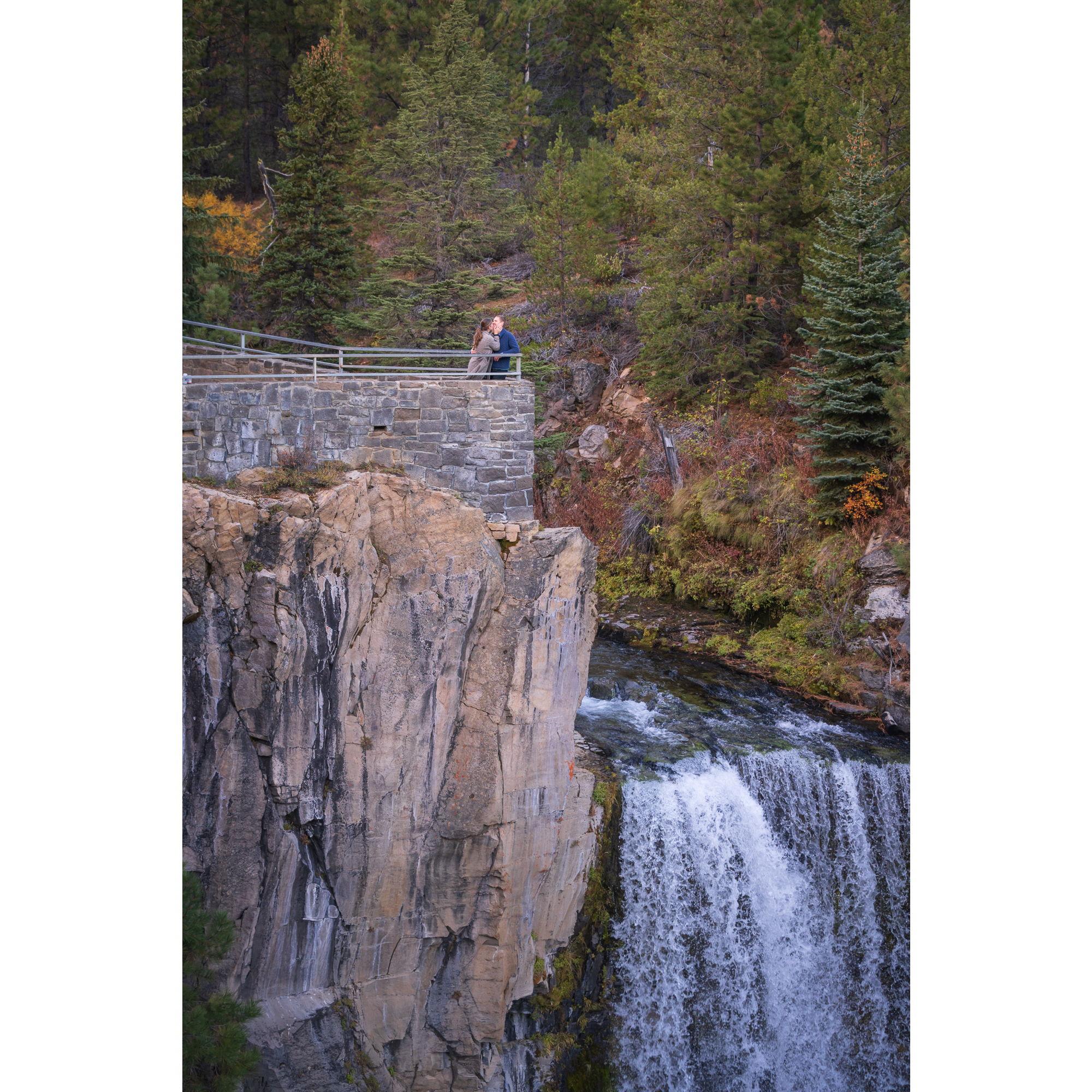 Atop Tumalo Falls