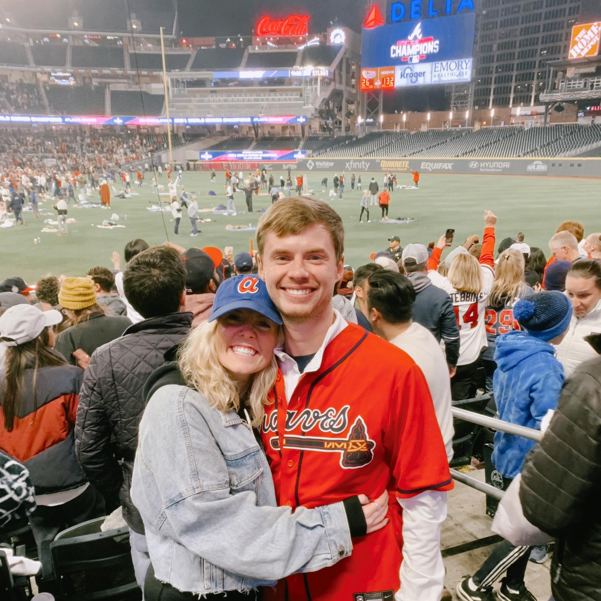 Seeing the Braves win the World Series in 2021!