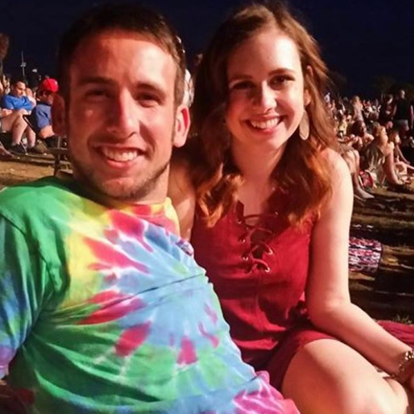 Our first photo together! Late Summer 2016