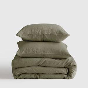 Linen Duvet Cover Set | Quince in Willowleaf
