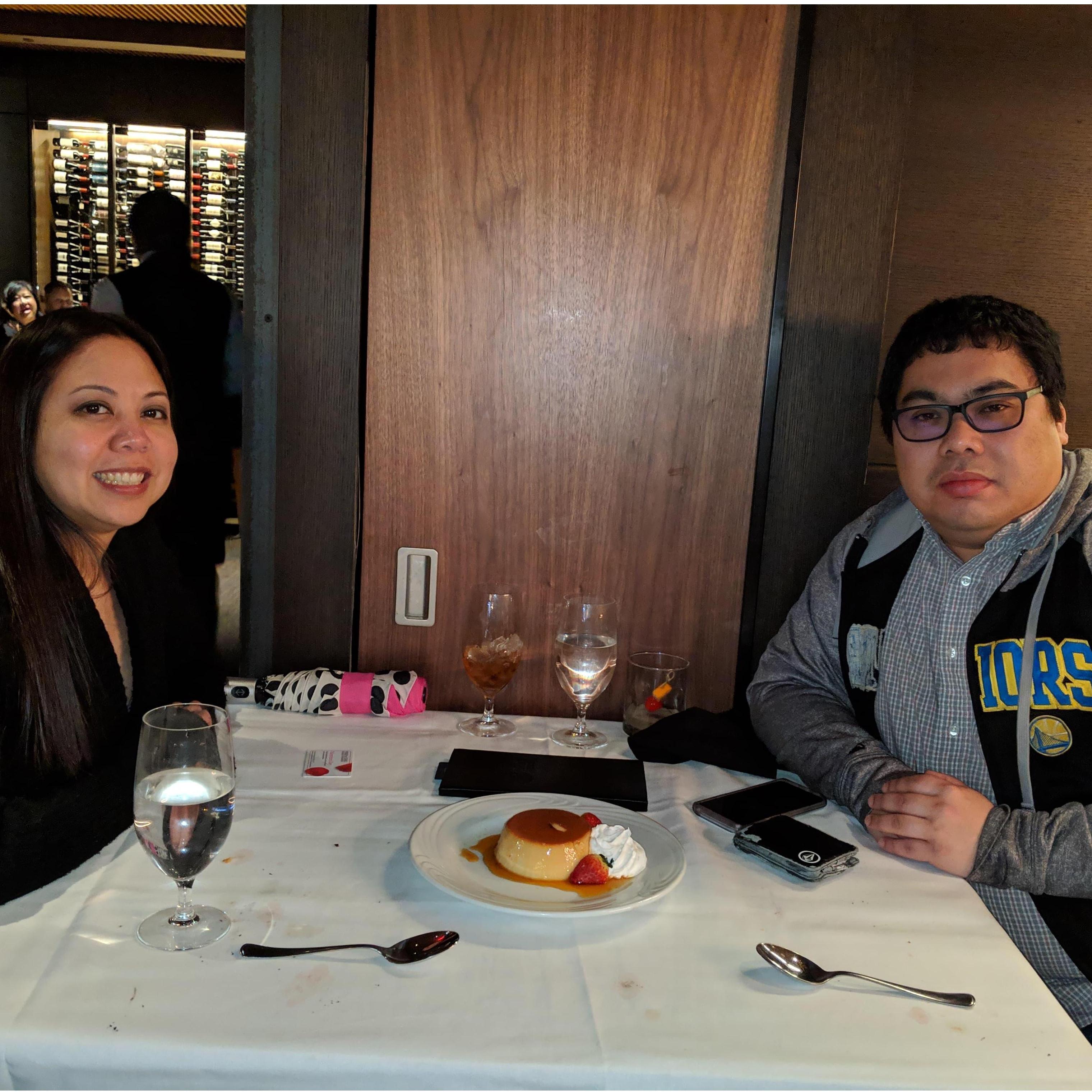 Valentine's dinner 2019 at Fogo de Chao