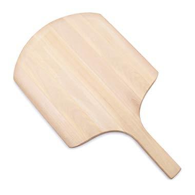 New Star Foodservice 50295 Wooden Pizza Peel, 14 x 16 Blade, 24" Overall, Wood