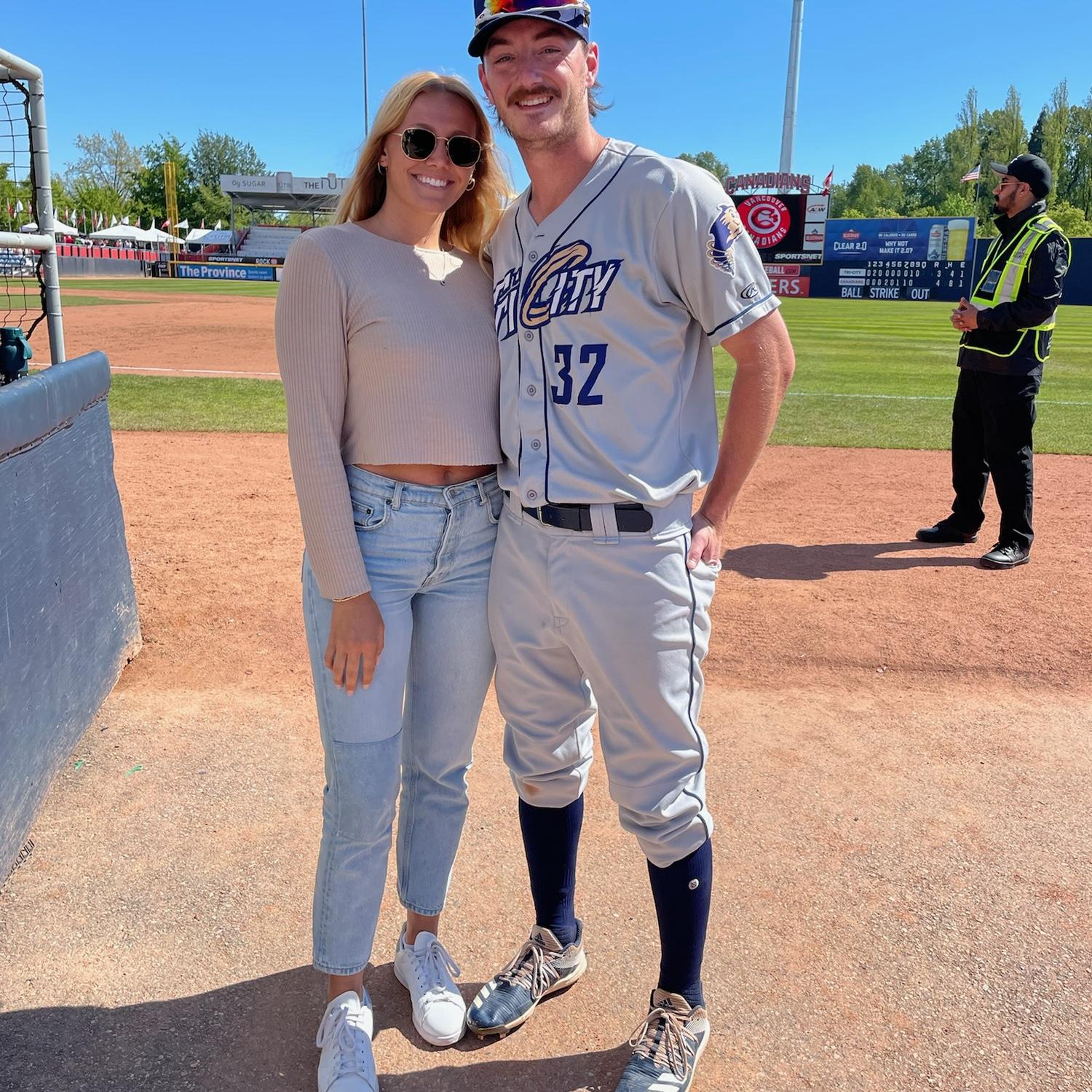 Post game in Vancouver, BC.