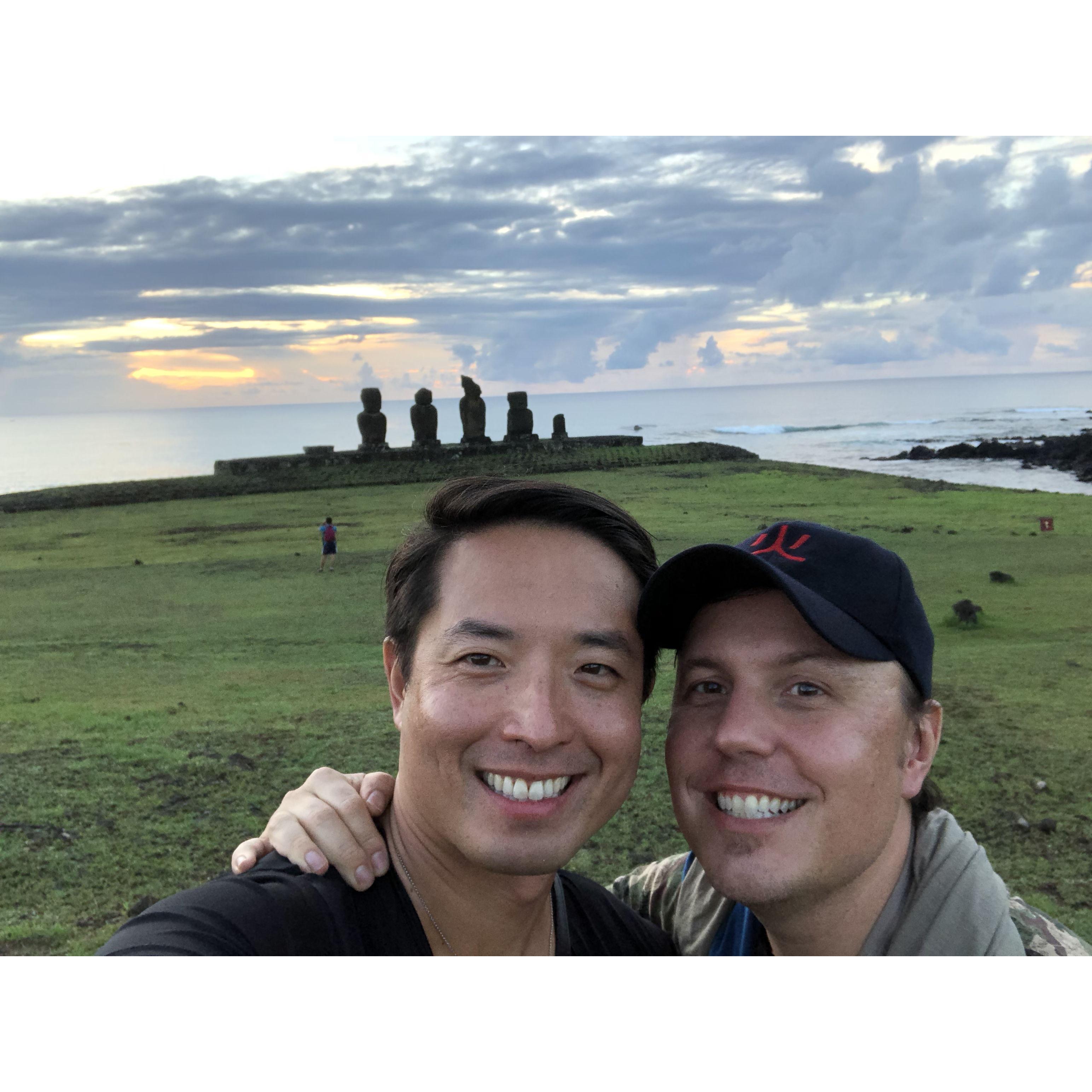 Easter Island, Chile (2018) #StevenAndDeanTripAroundTheWorld