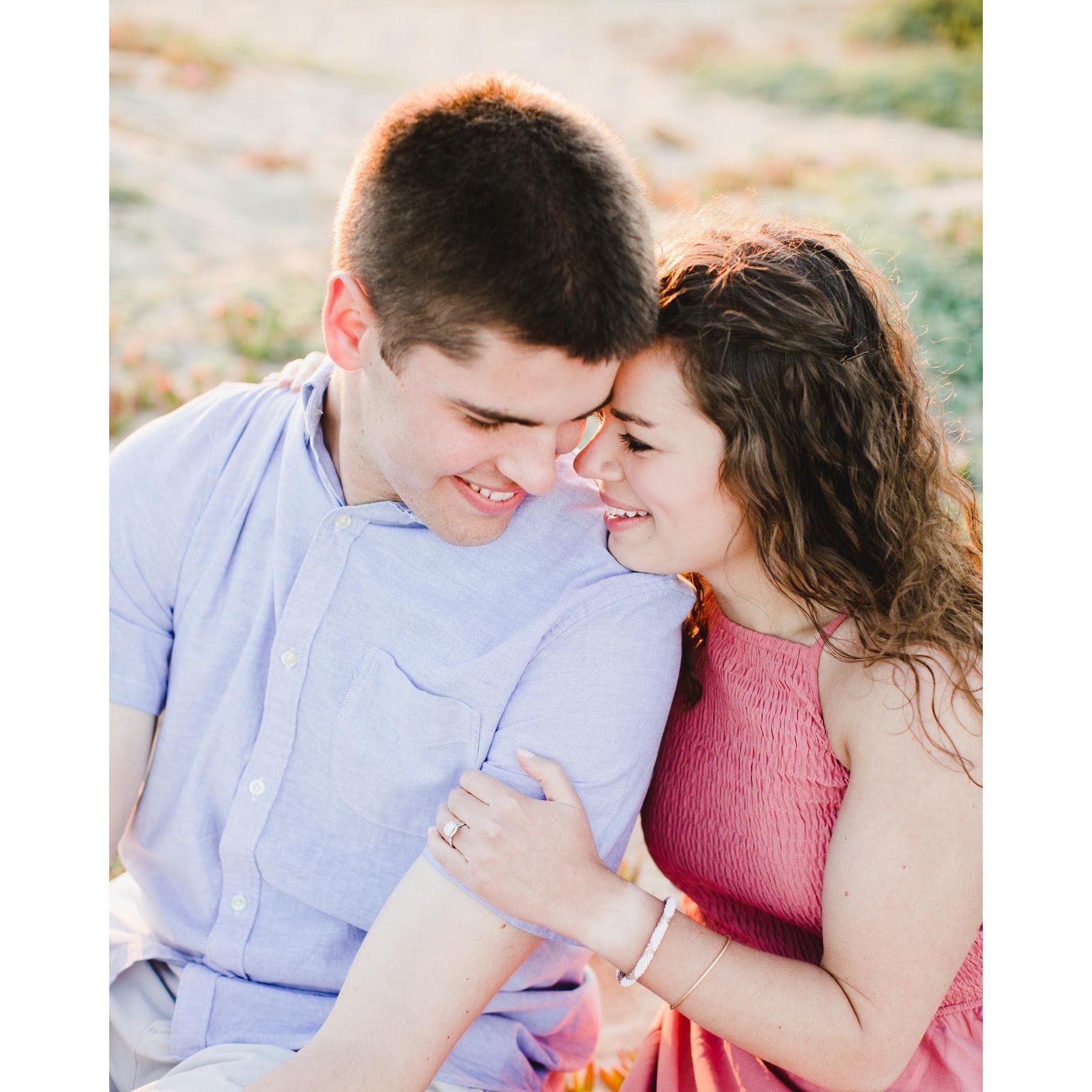 June 2022, Half Moon Bay, CA - Engagement pictures!