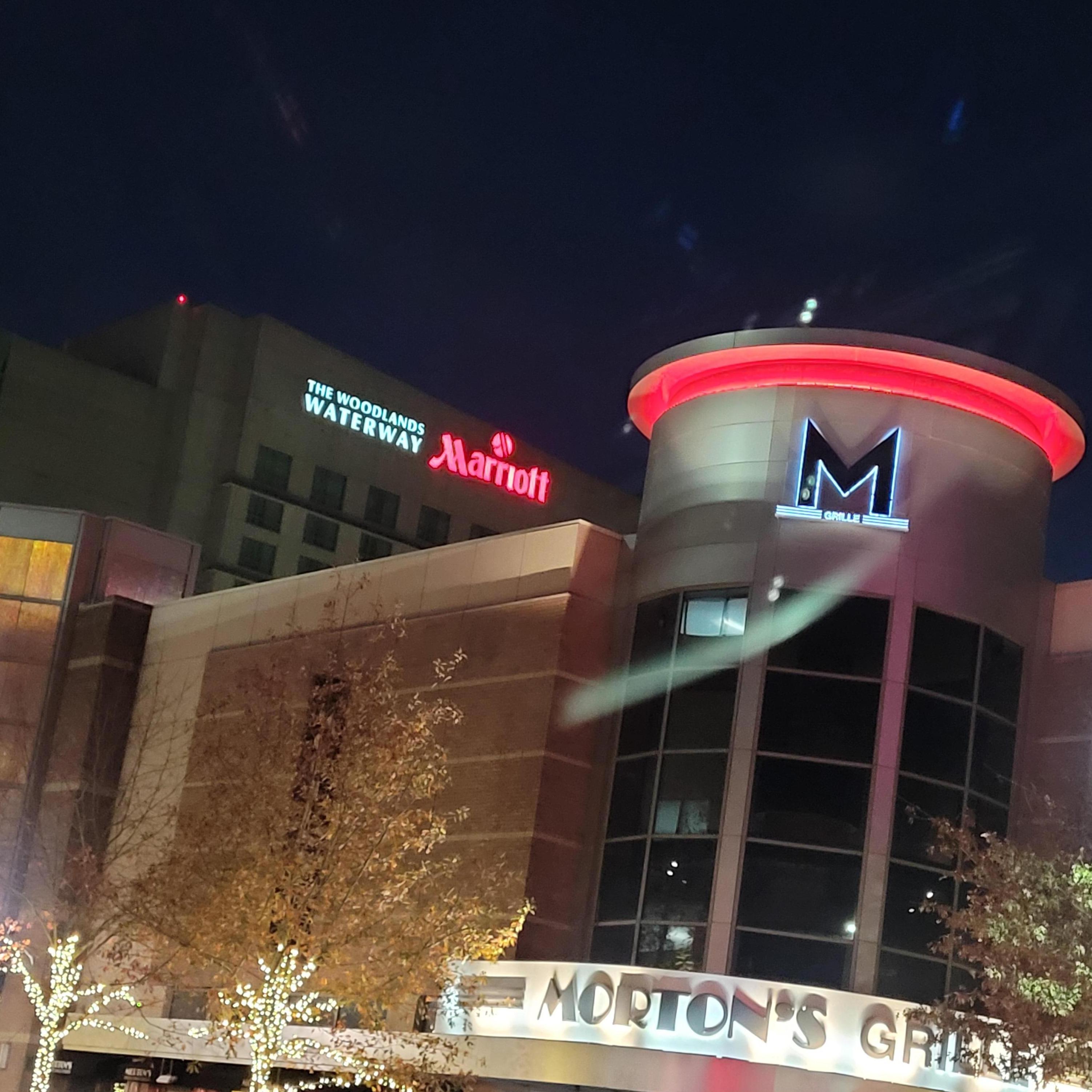 Wedding night at the Waterway Marriott