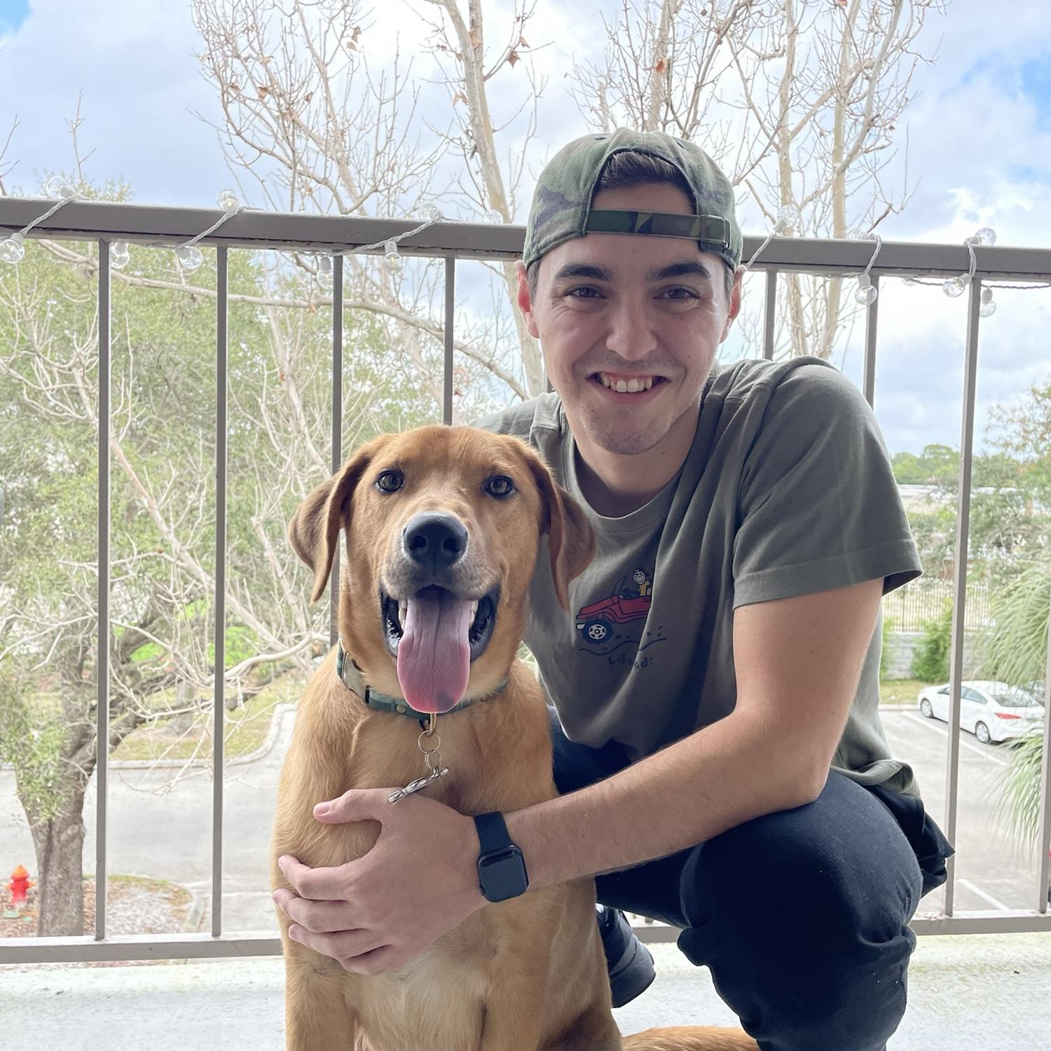 Tex and Gavin in St. Pete Florida!