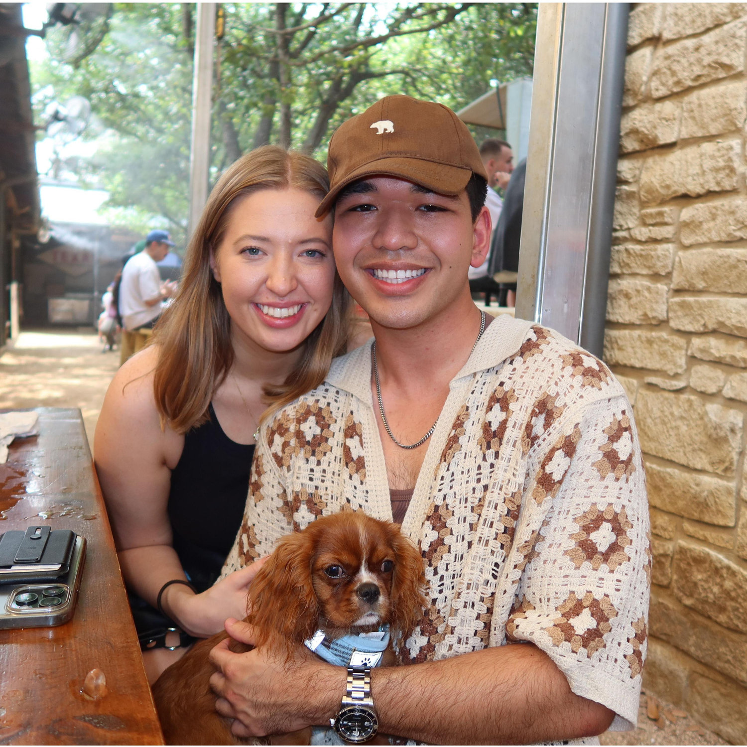 Katy Trail Ice House Day 5/17/2025
One of our favorite hangout spots to catch up with friends, and the perfect place for little Rainey to meet new people and fellow pups!