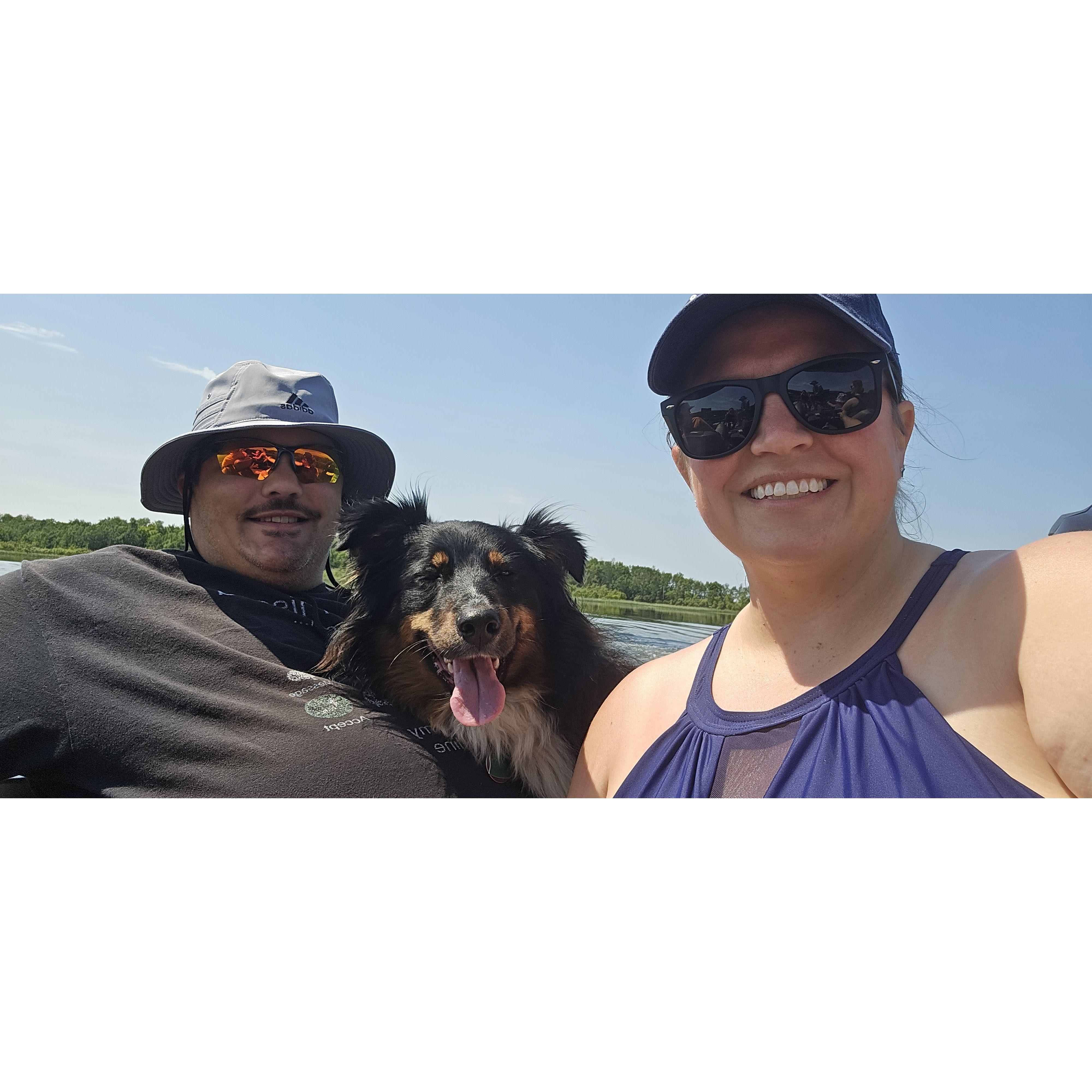 4th of July up north. We all feel the same about being out on the water, just can't get enough.