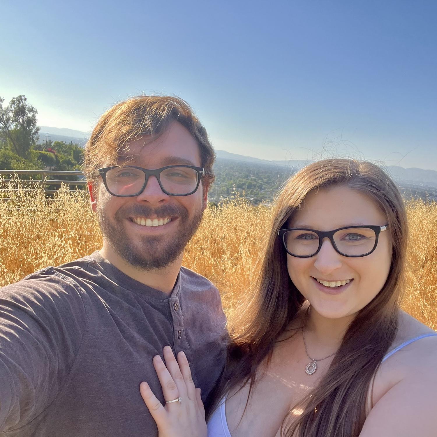 Where we got engaged