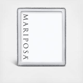 Beaded White Frame