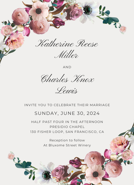 Napa Ring | Cream | Zola Wedding Invitations