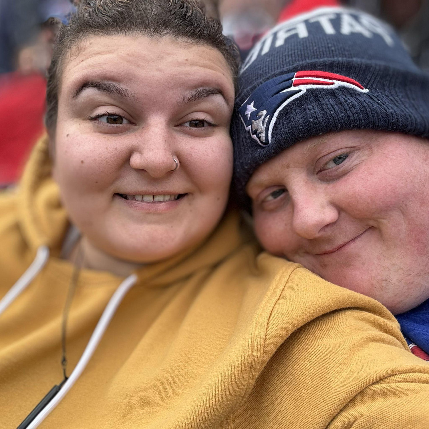 Patriots game.