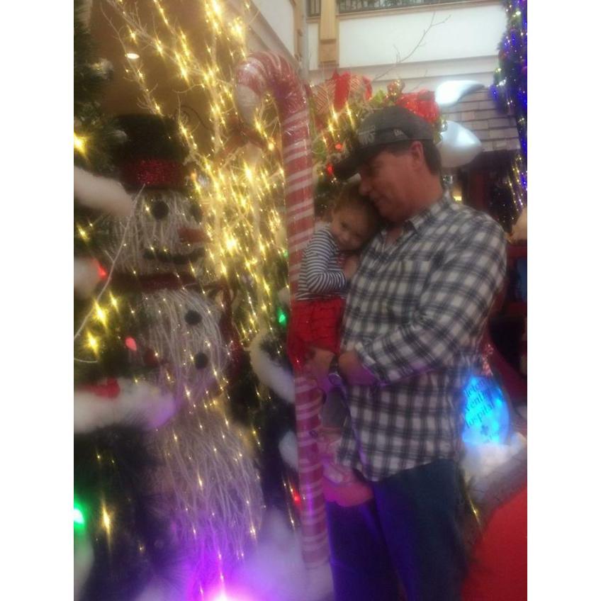 Wayne’s granddaughter Evie. Such a great day with her Papa!