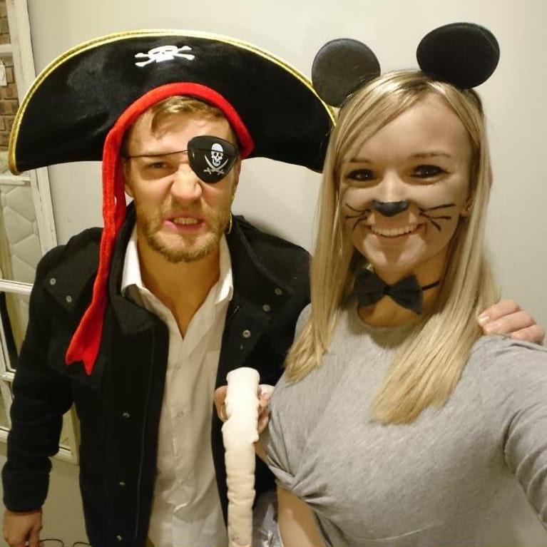 Dress up party
Paul the Pirate 
Rebekah the Rat