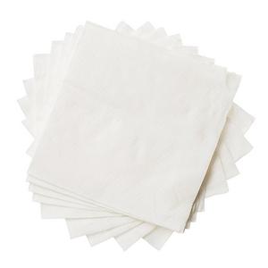 Crystalware, Beverage Paper Napkins, 1 Ply Cocktail Napkin, Bulk Package, White (1000 Napkins)