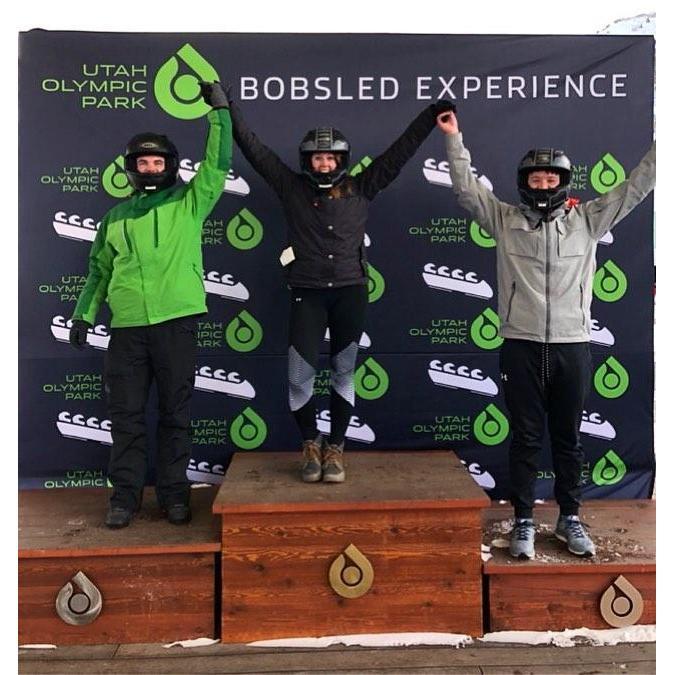 Survived Bobsledding in Park City, UT