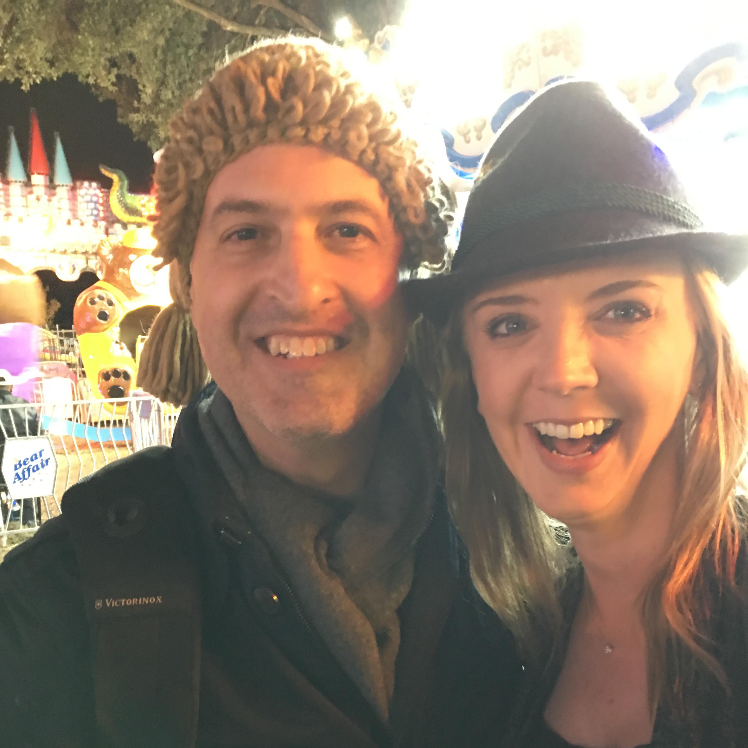 She can even handle Randy at Wurstfest....