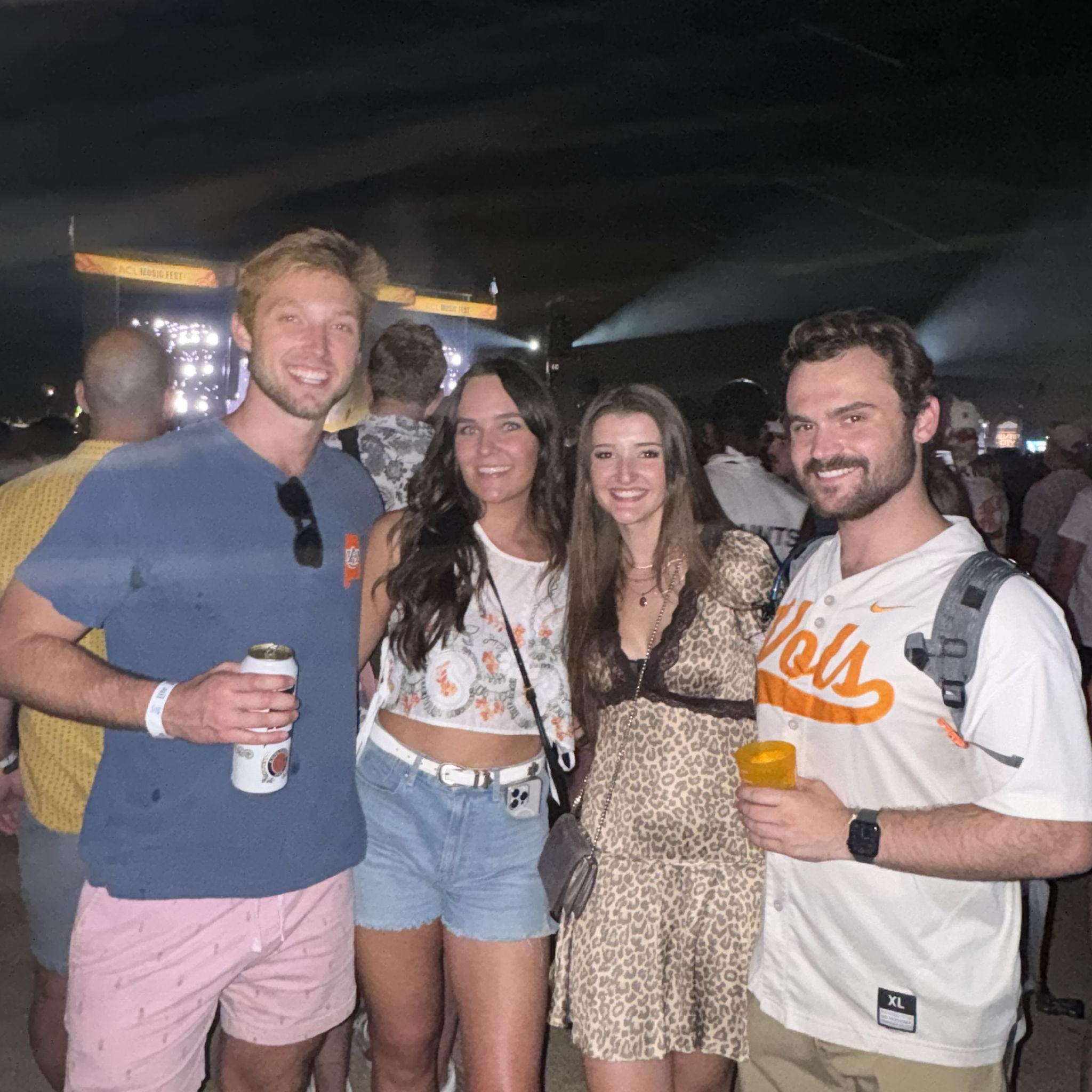 Our Best Man and Maid of Honor meeting for the first time!