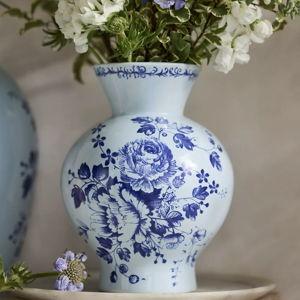 Monochromatic Delft Vase