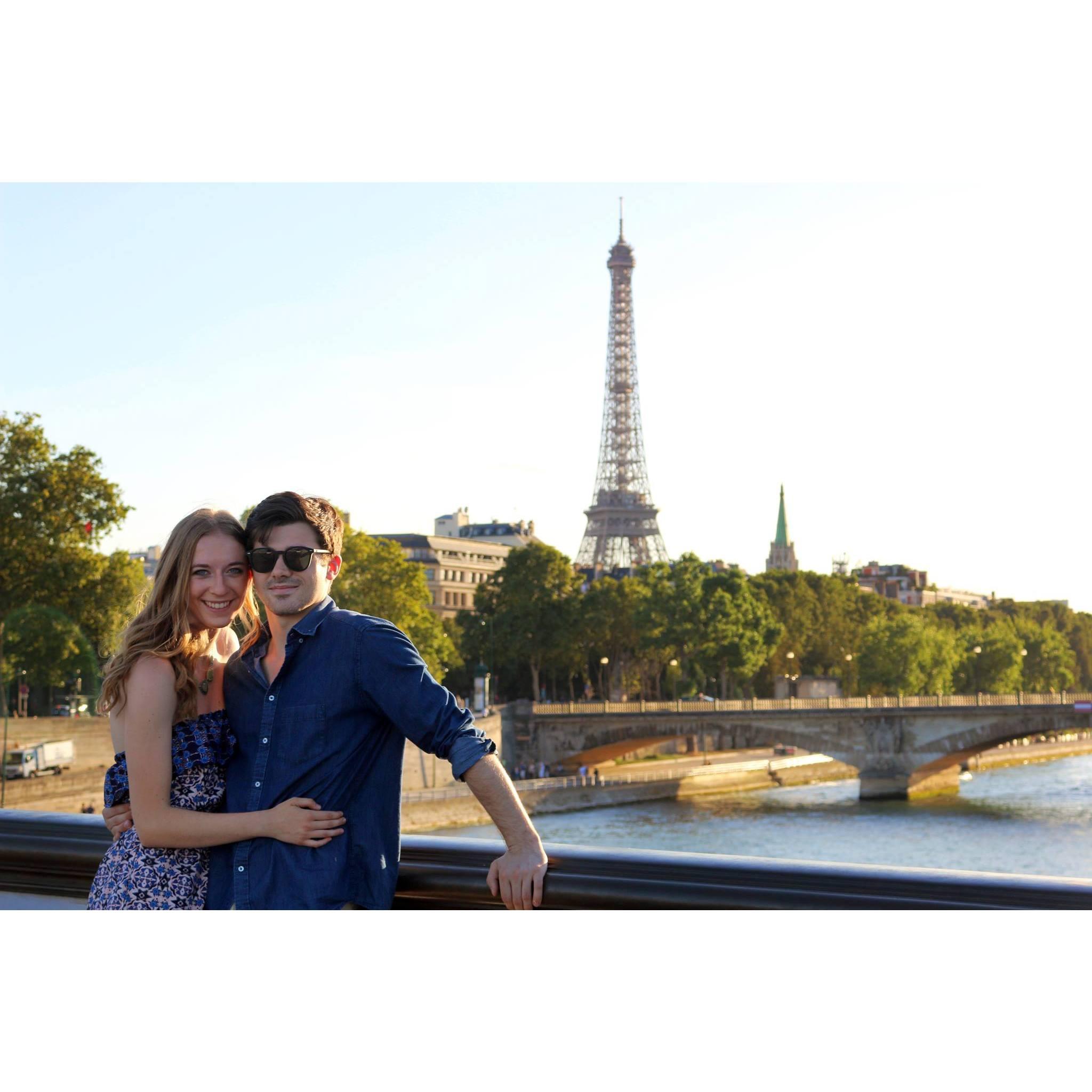 Savanna's first time in France – August 2016
