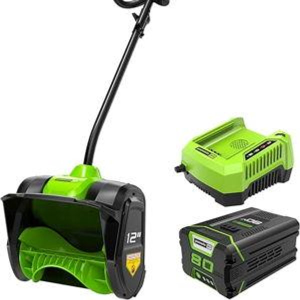 Greenworks 12” Brushless Cordless Snow Shovel