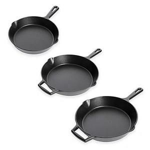 Artisanal Kitchen Supply™ Pre-Seasoned Cast Iron Skillets