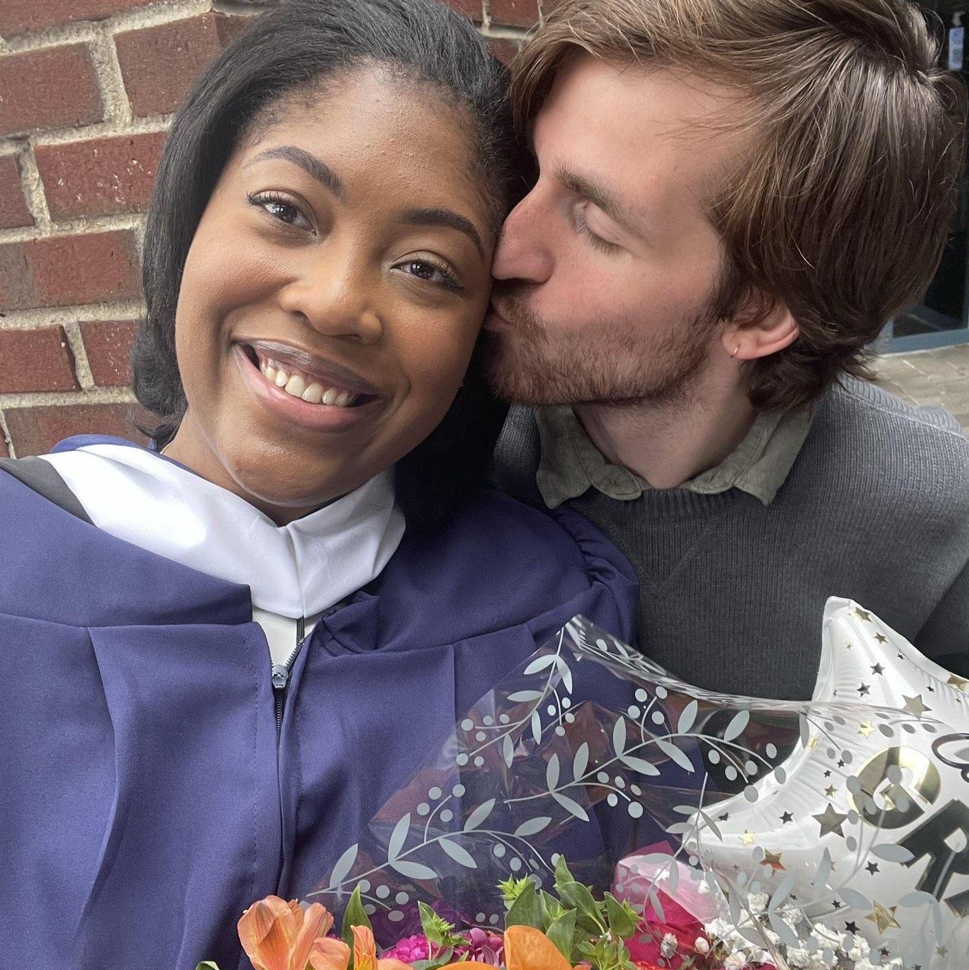 Jada got her graduate degree!