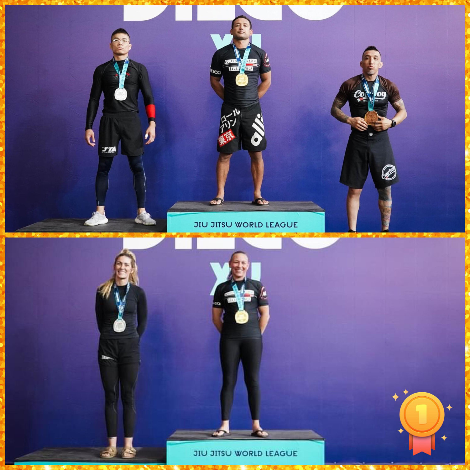1st time competing together