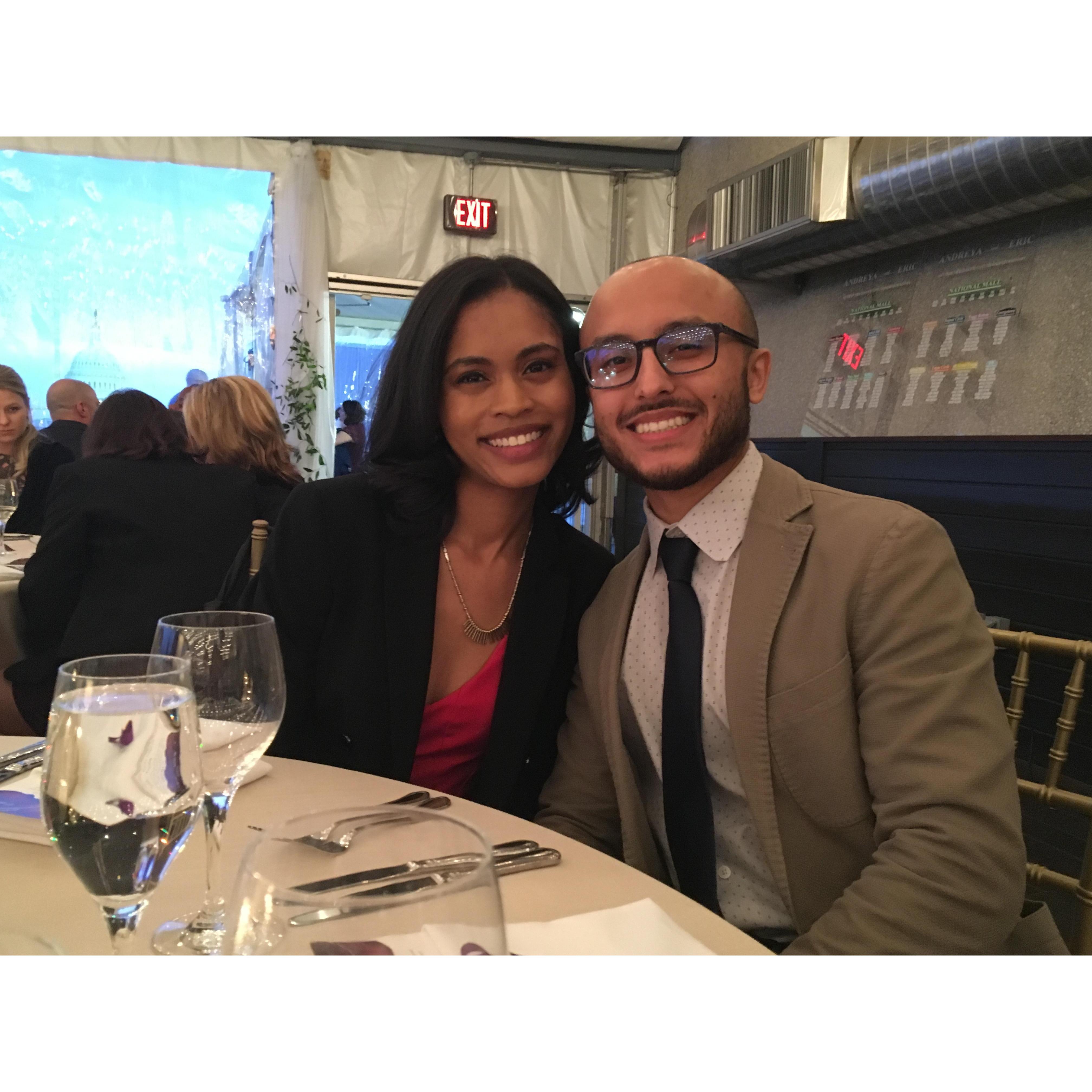 We are each other's forever wedding dates.