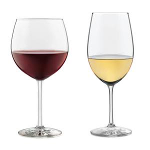 Libbey 12-Piece Vineyard Reserve Wine Glass Set, Clear