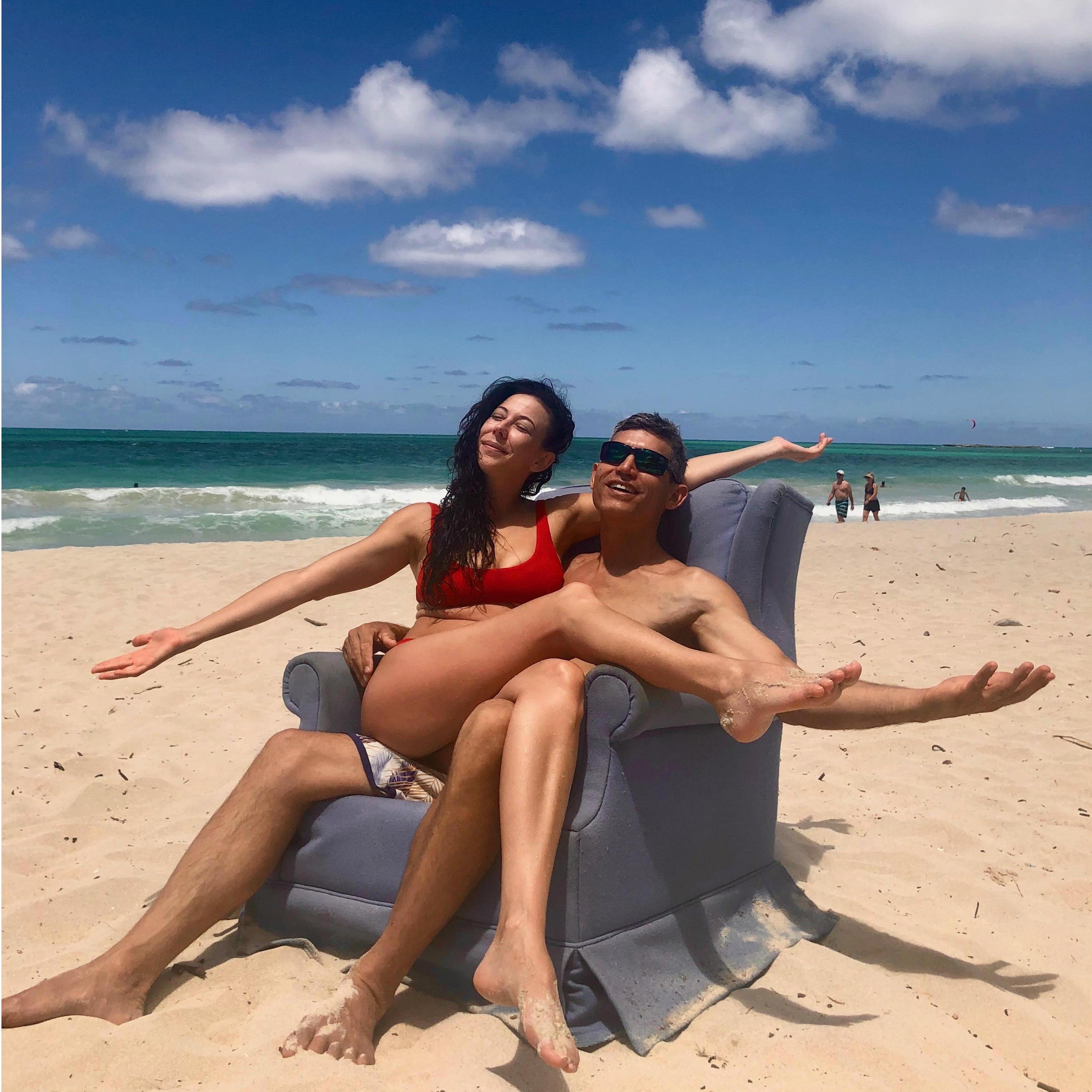 Love's a beach!