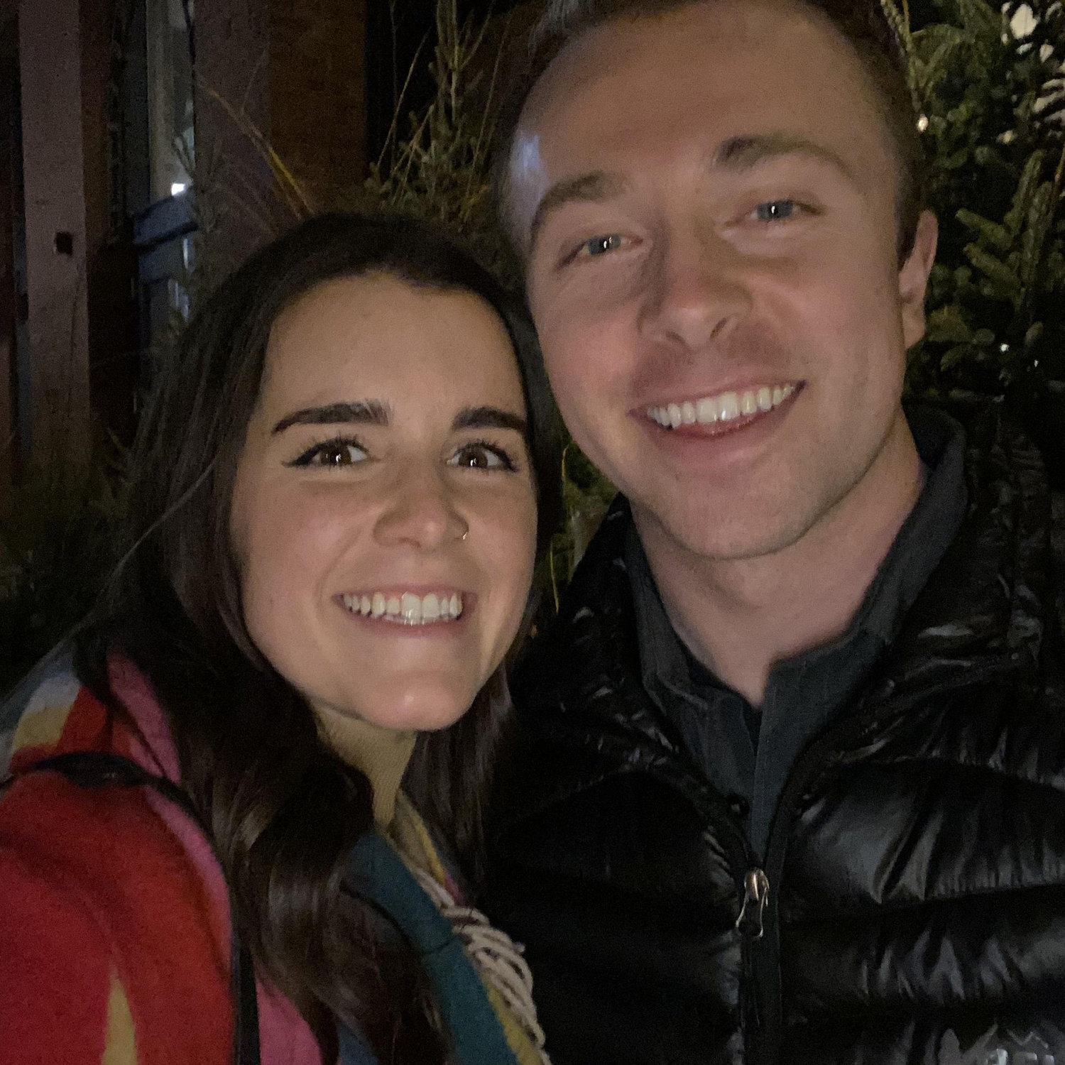 selfie outside fav fancy date night spot (Spoon & Stable)
