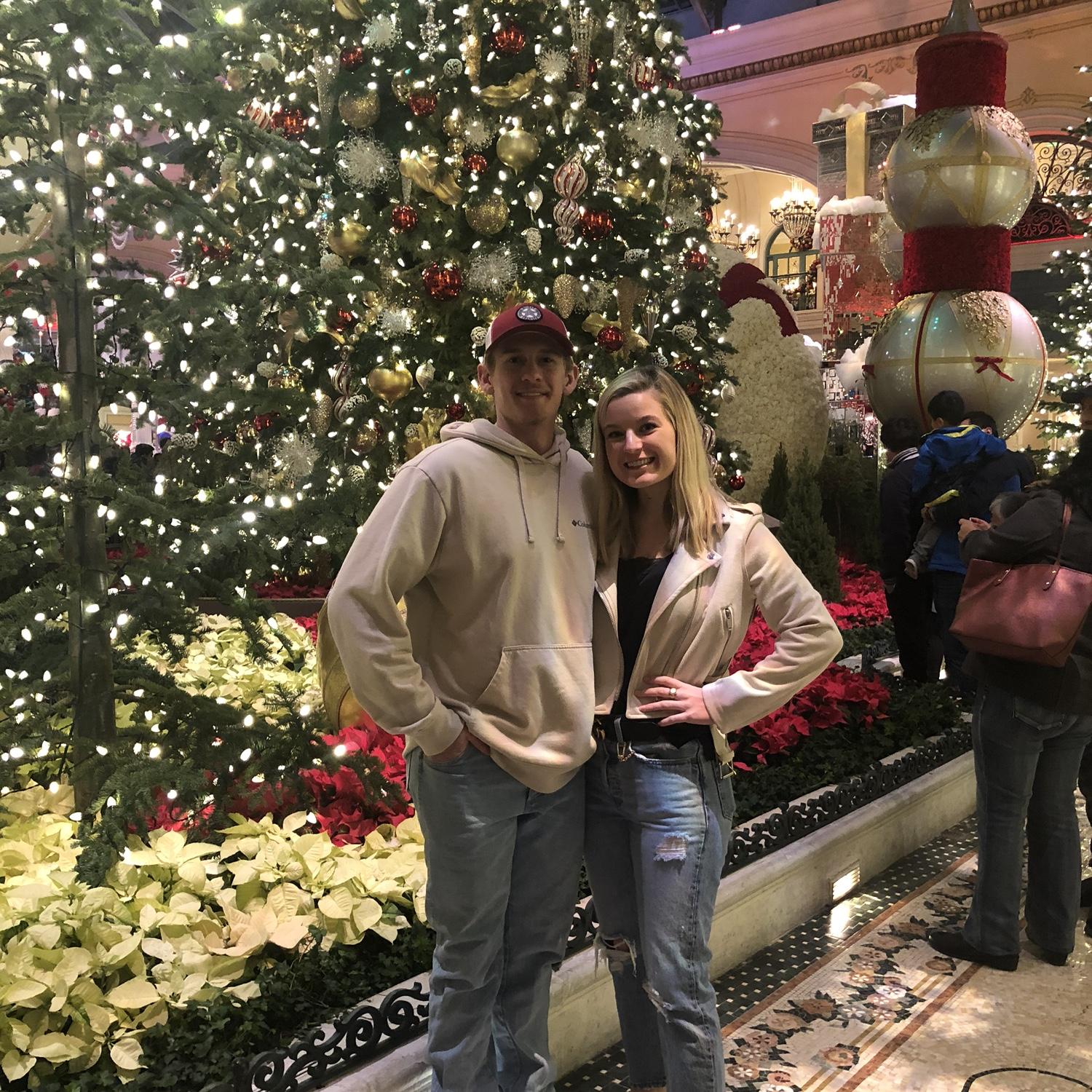 Our 21st birthday celebration in Vegas! 🪩🎊
