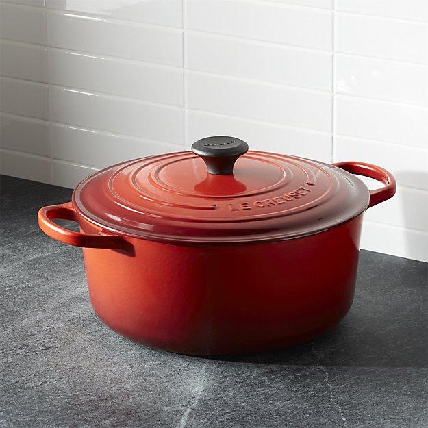 Le Creuset ® Signature 7.25 qt. Round Cerise Red French Oven with Lid