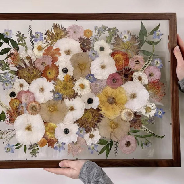 Preserved Bridal Bouquet - Framed