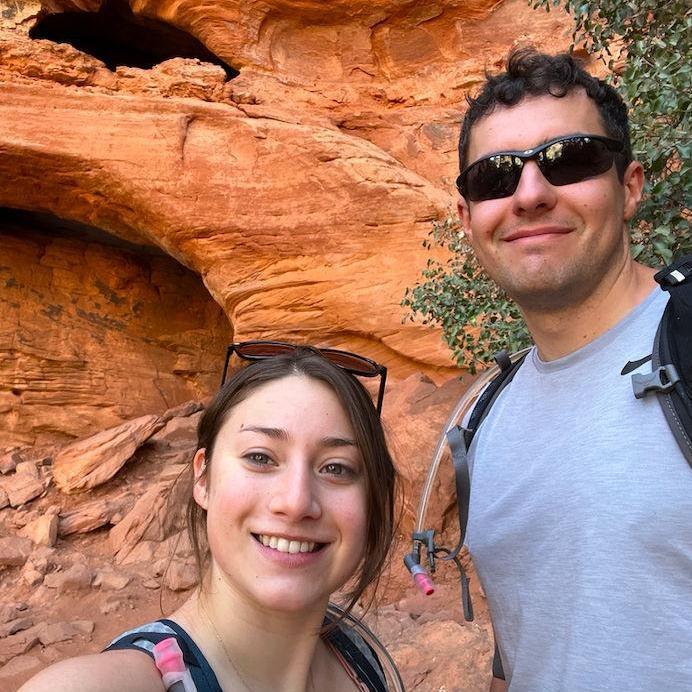 Soldier's Pass hike in Sedona, Arizona.