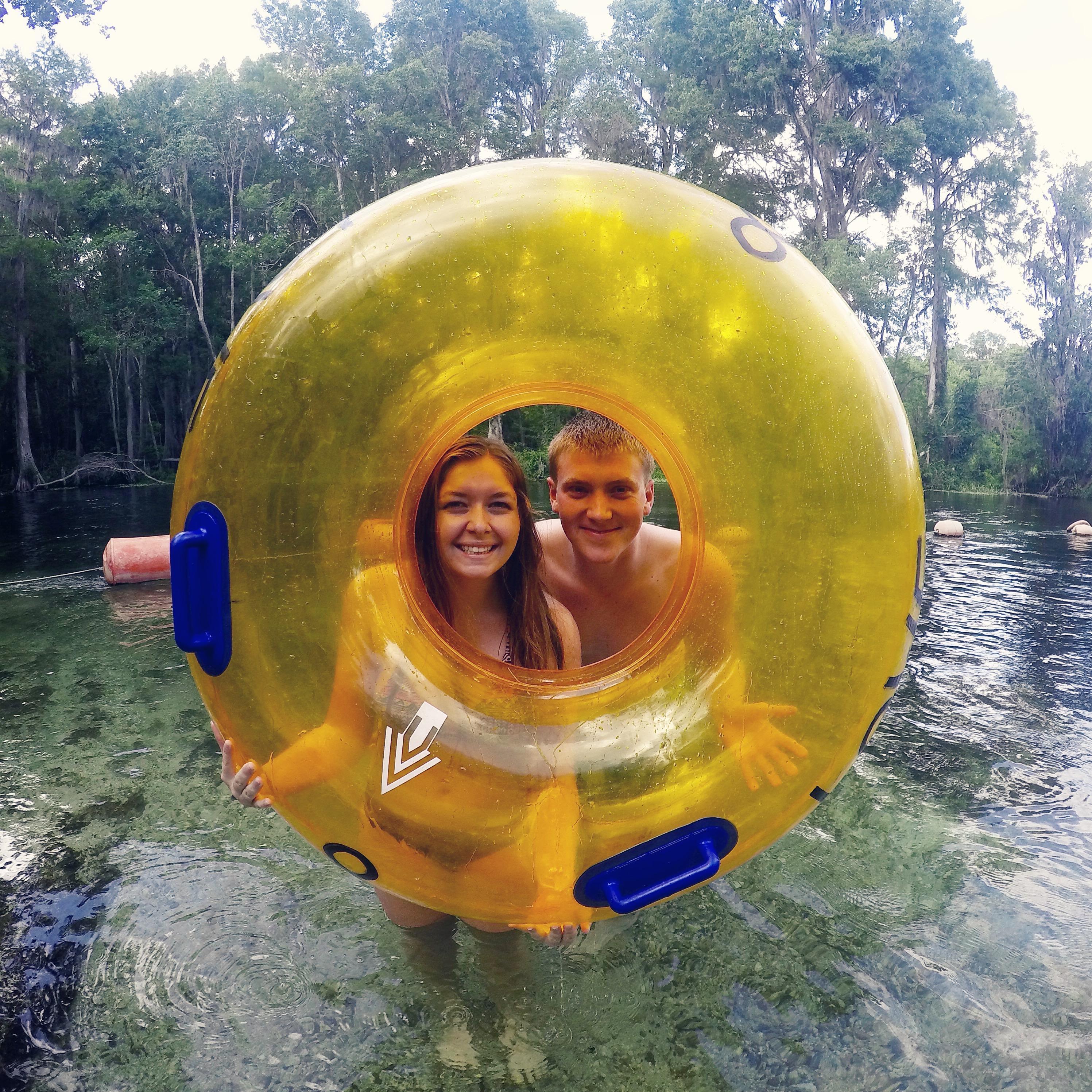 Itchetucknee springs, a favorite summer activity in Gainesville!