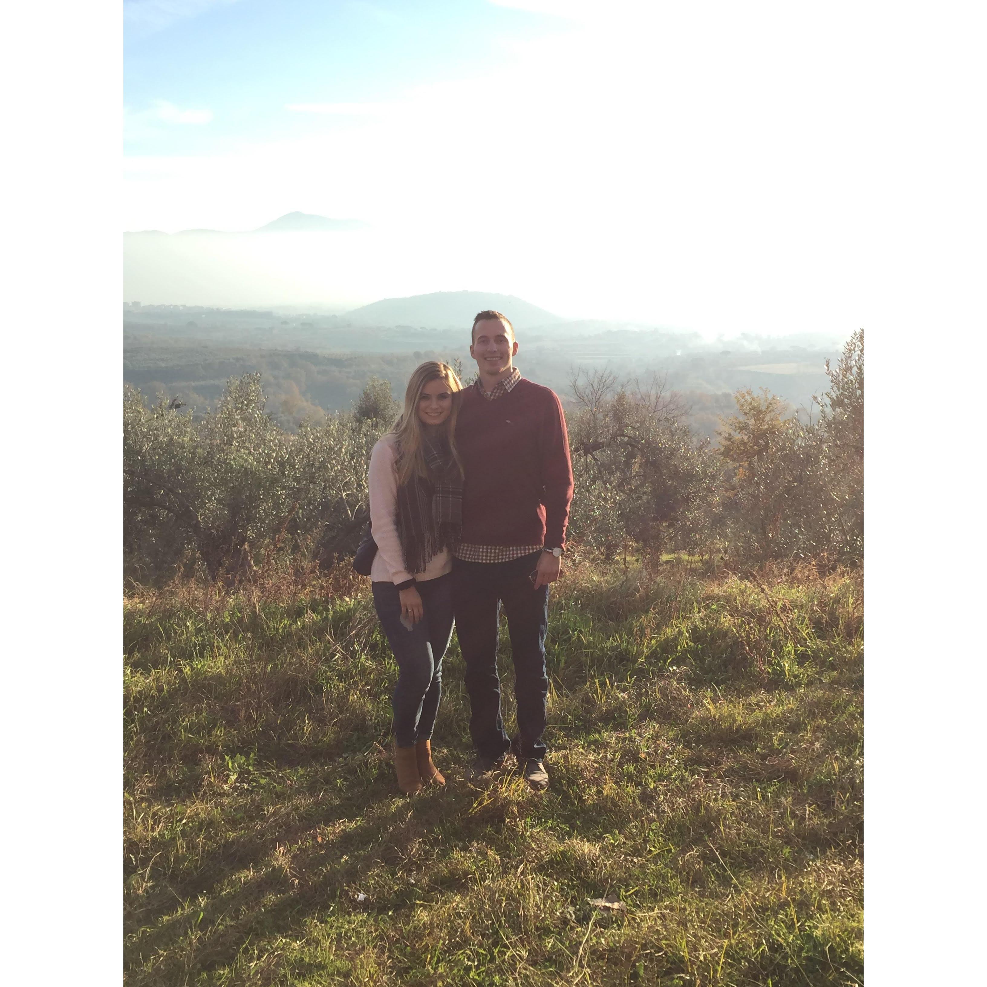 Italy visiting Jake's family, December 2018