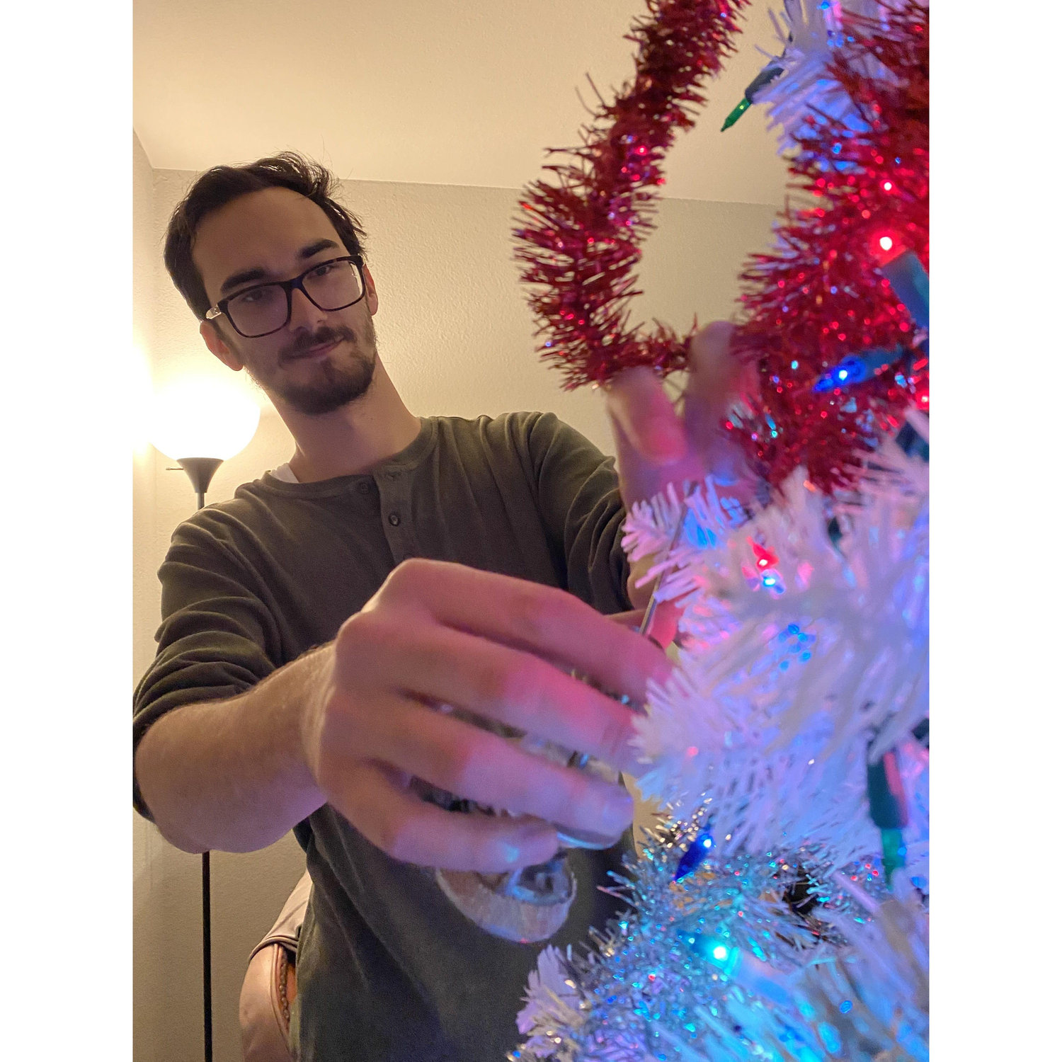 First Christmas living together