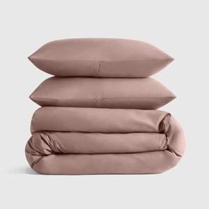 Classic Organic Percale Duvet Cover Set - Full/Queen