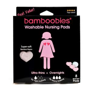 Bamboobies Washable Reusable Nursing Pads