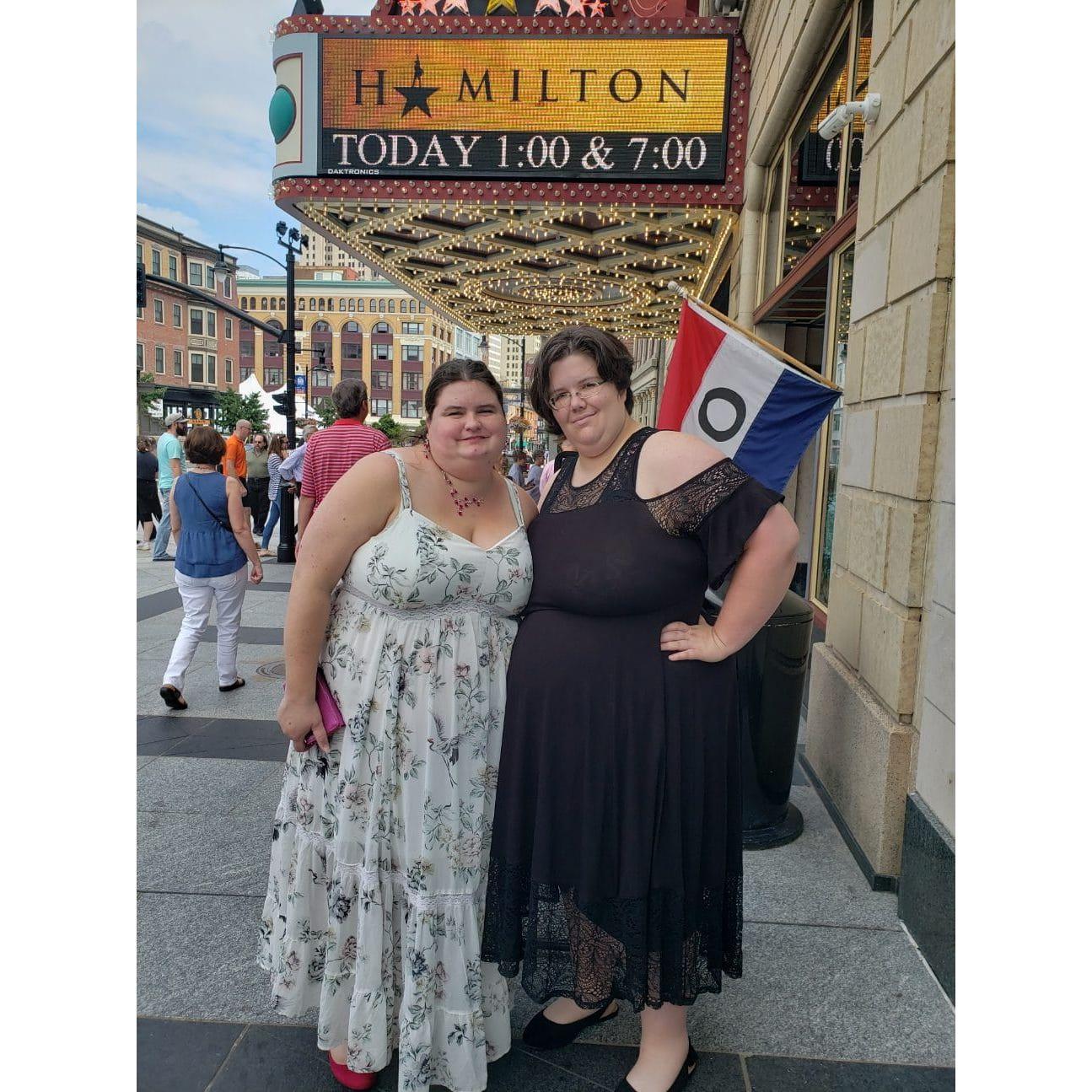 On our way to see some musical about a found father or something