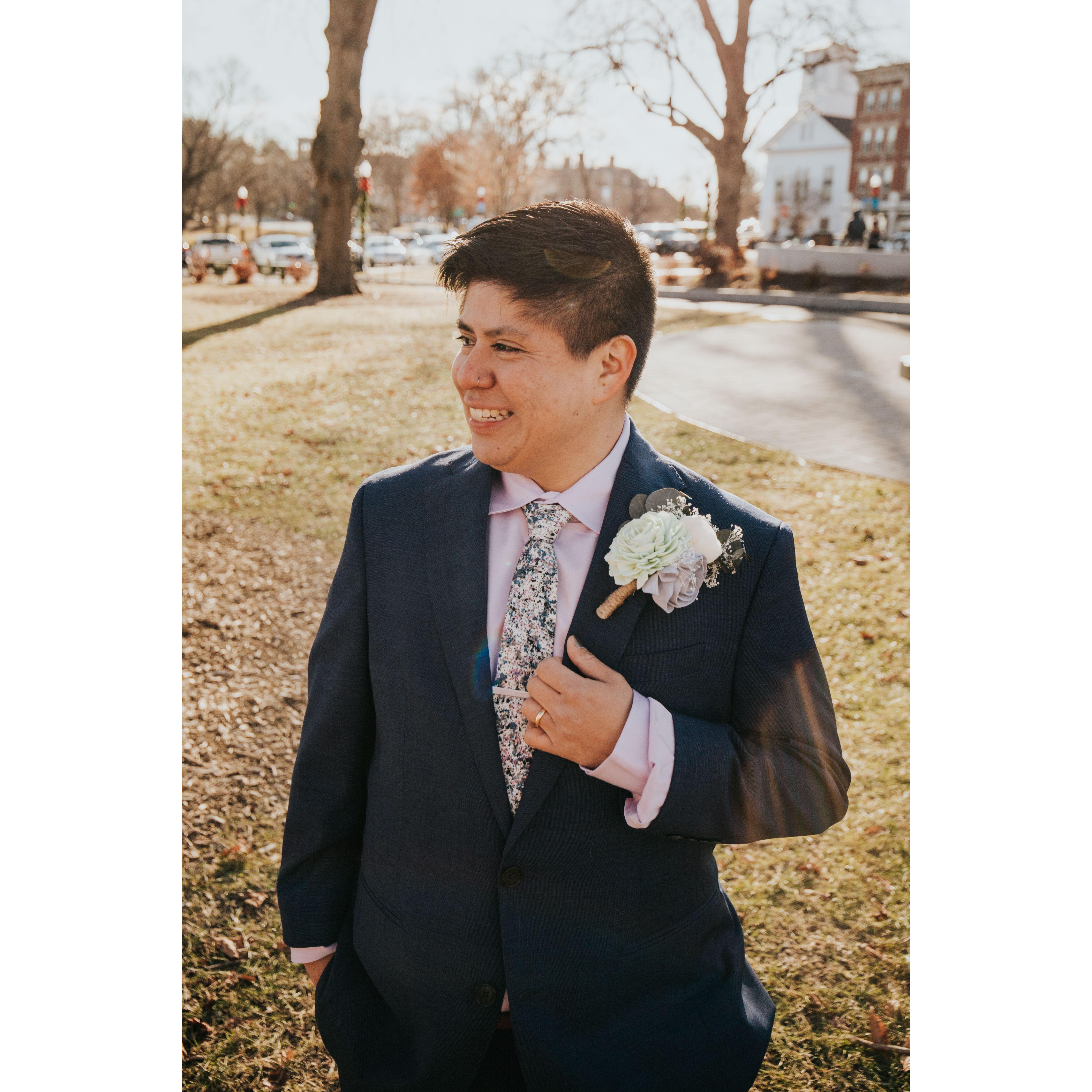 handsome groom