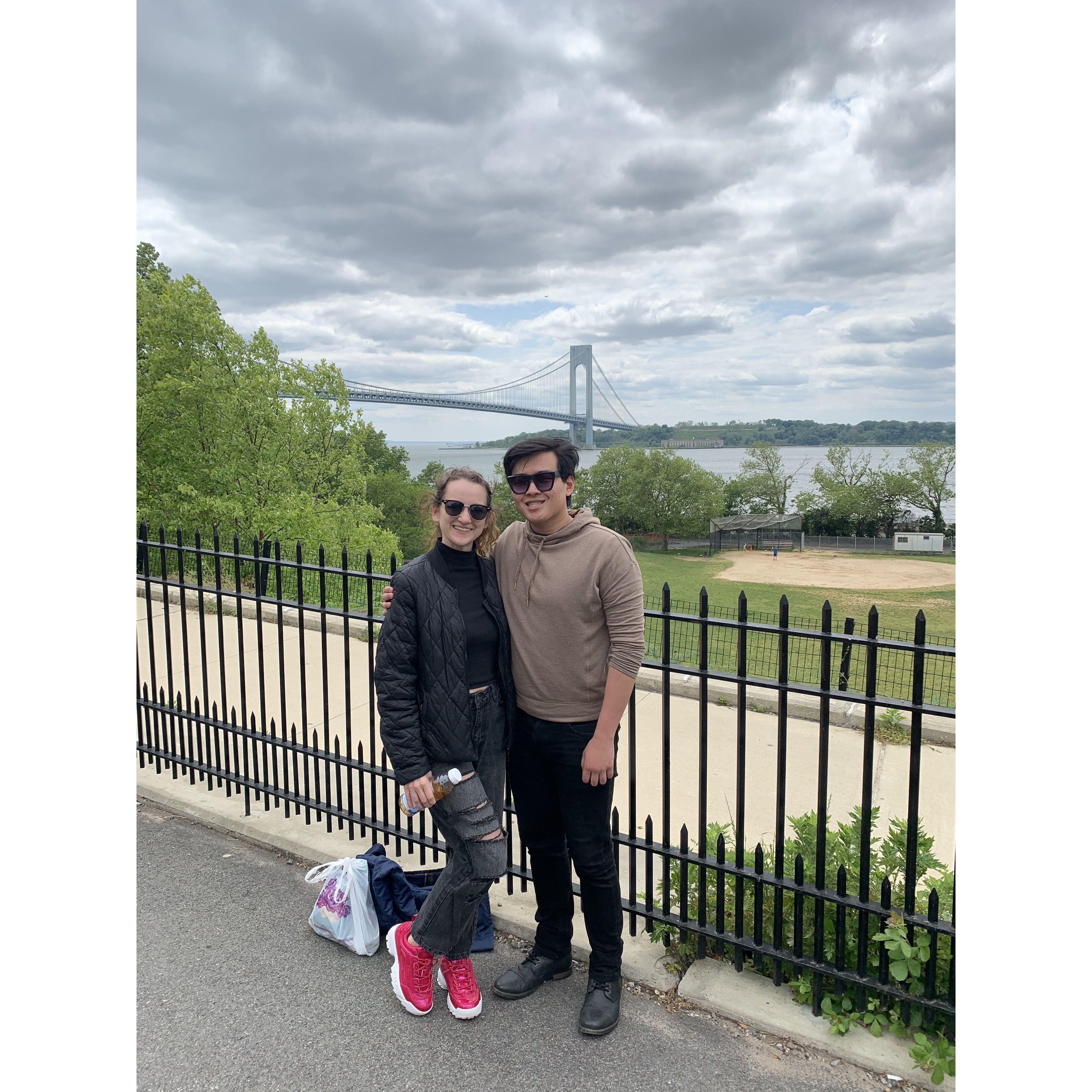 Our first time in Brooklyn :)