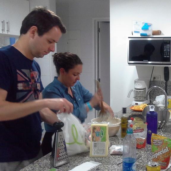 Passing on our pizza-making skills to the next generation